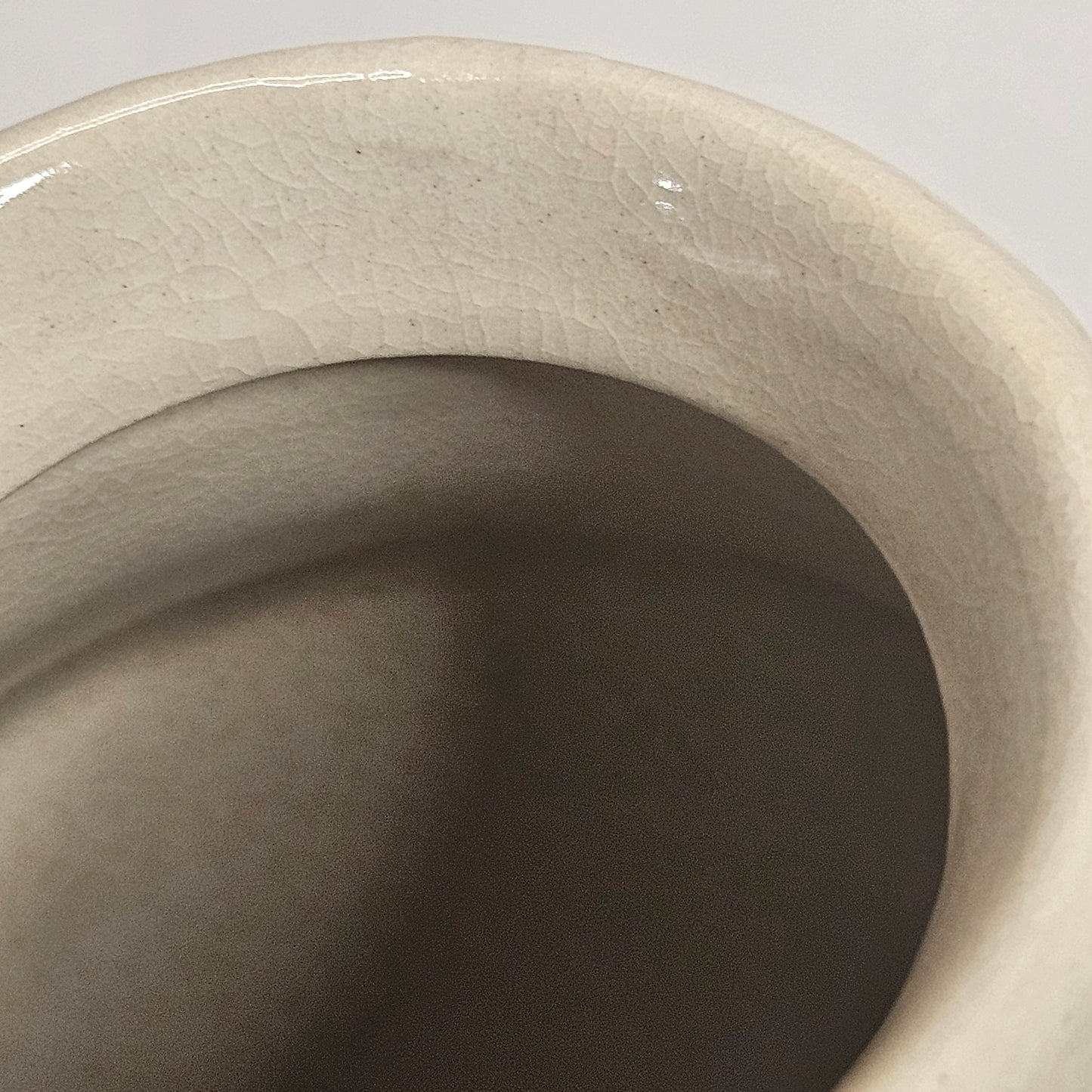 Vintage Cocoa milk jar vase