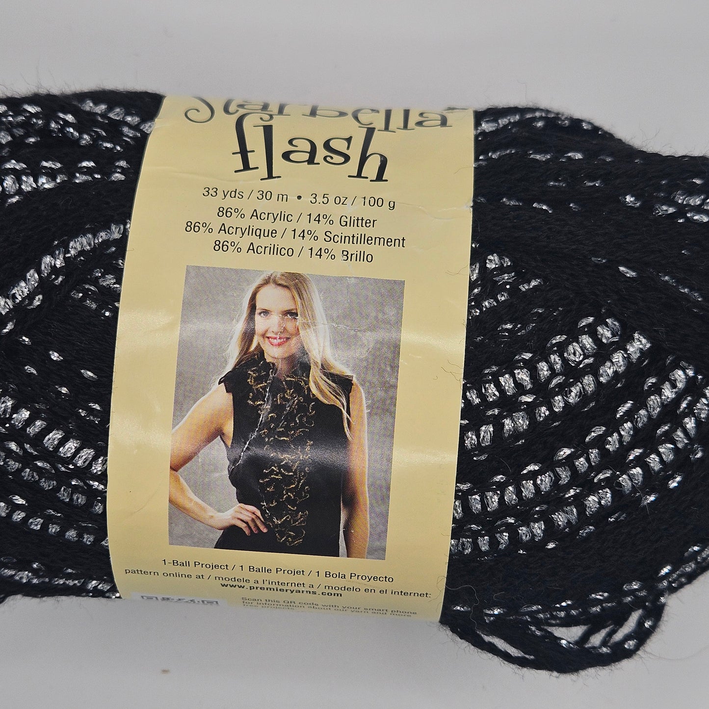 Starbella Ruffled Scarf Yarn  --  variety of colors