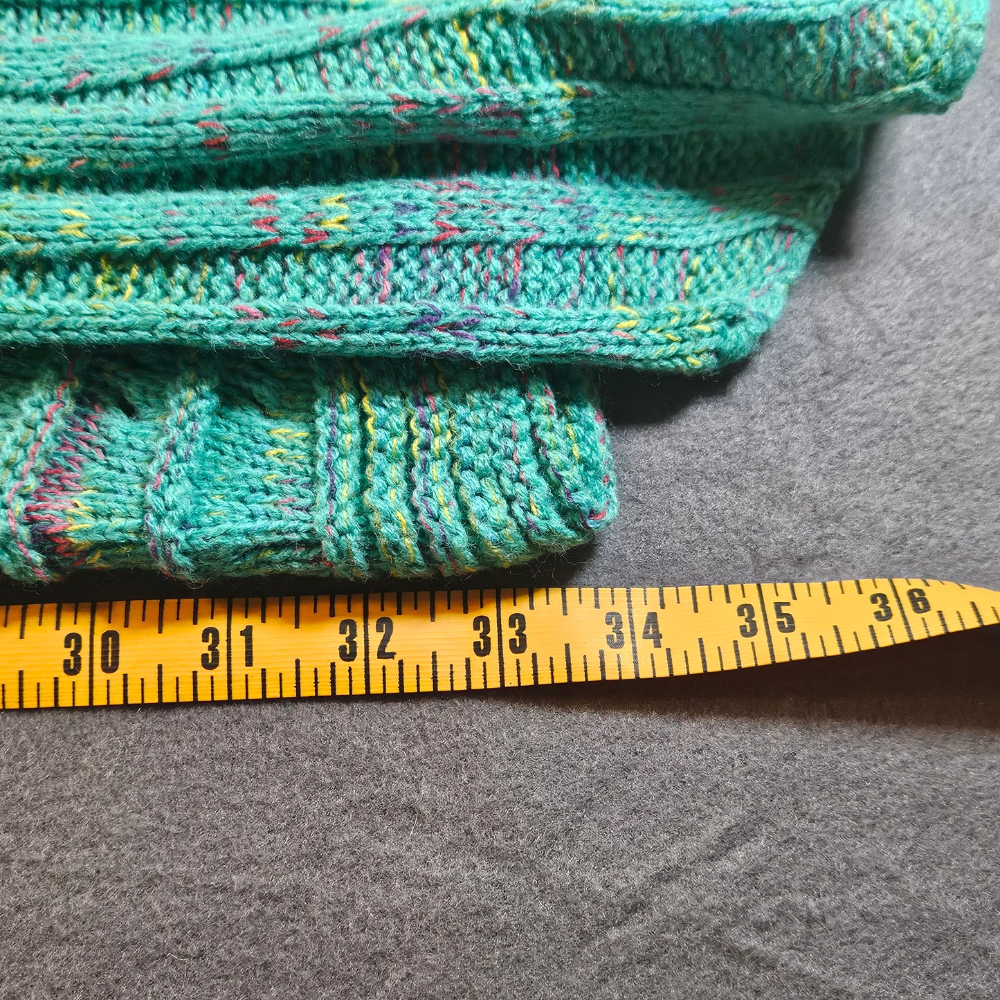 Children's Mermaid tail blanket in a soft acrylic yarn.