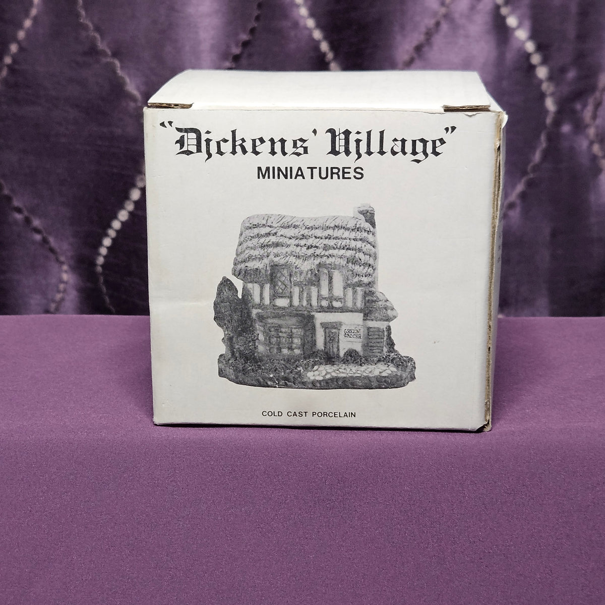 Department 56 Dickens Village Miniatures, Set of 7, 1986