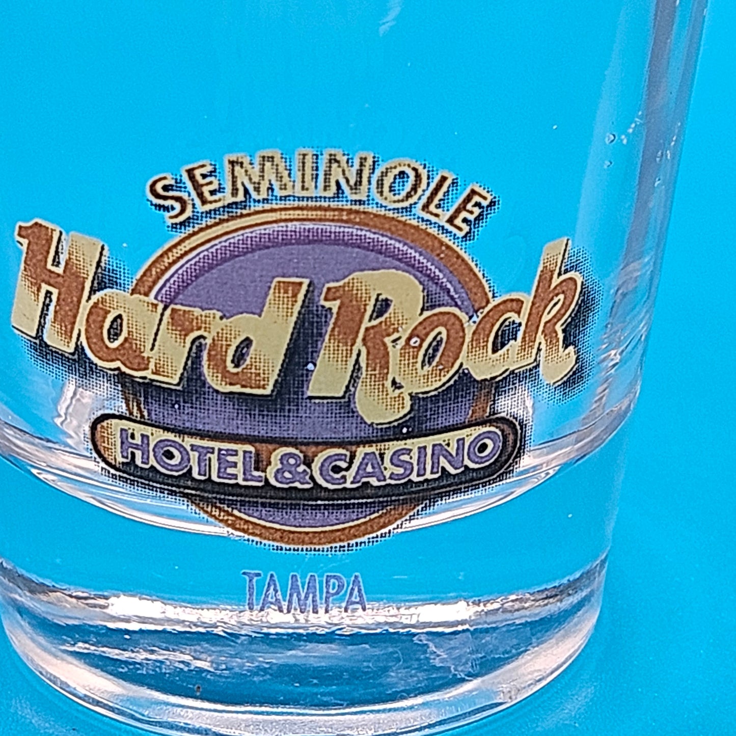 Hard Rock shot glasses, short, various cities