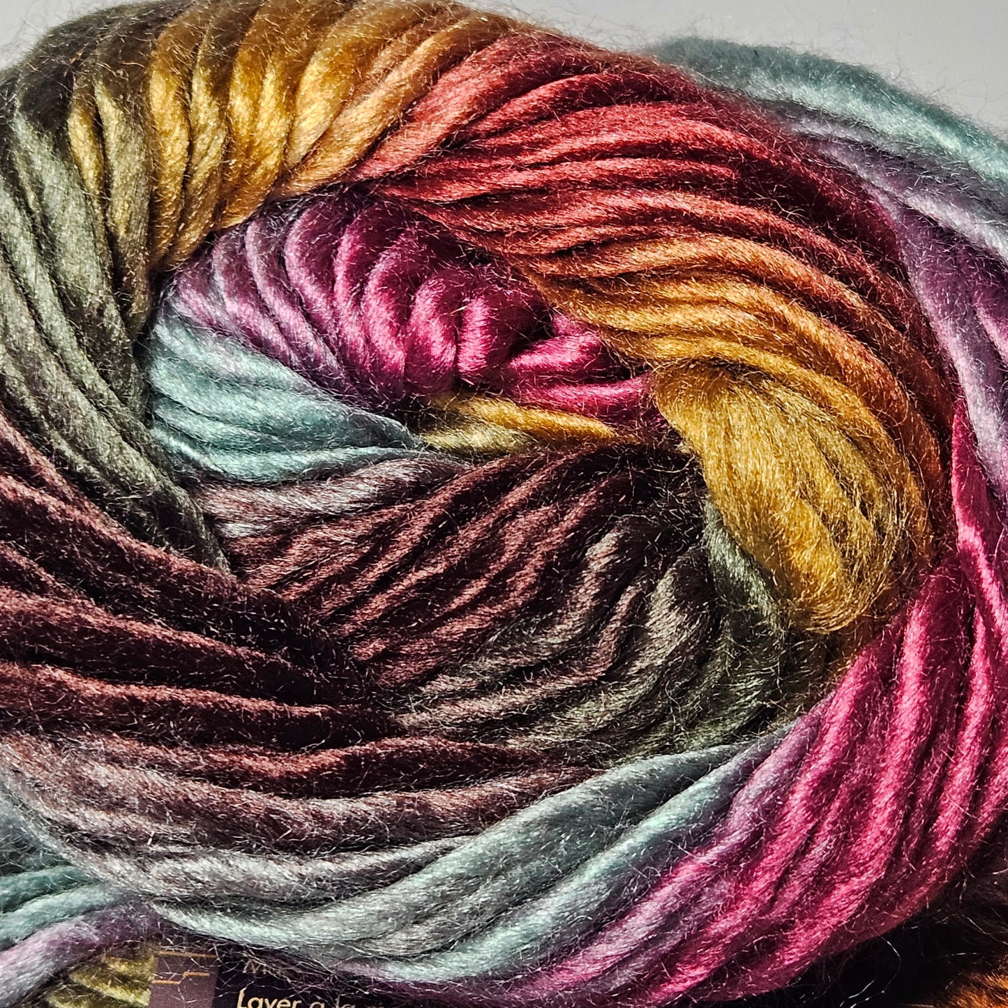 Lion Brand Landscapes acrylic yarn, Desert Spring, 4 skeins, 4 medium