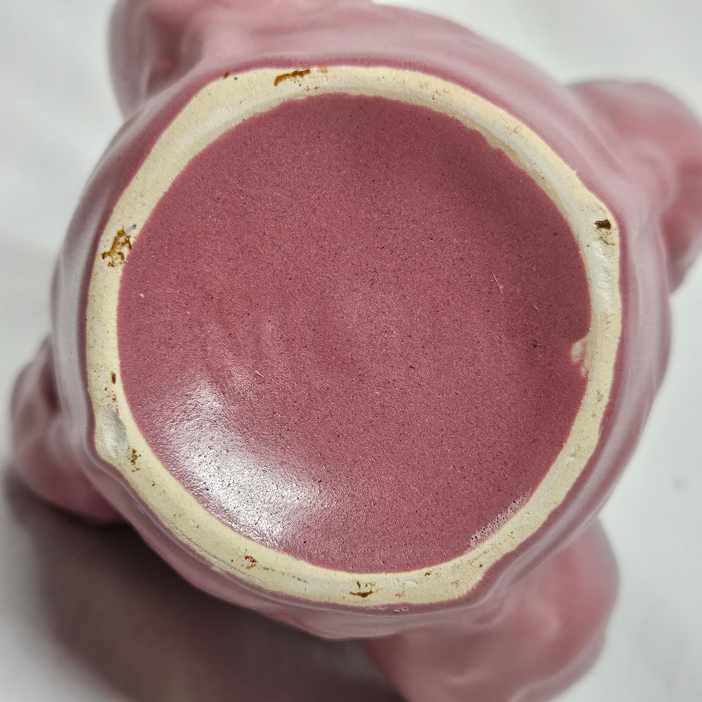 Rare Niloak tulip vase, multiple openings, Ozark Dawn II glaze, 4.75 inches