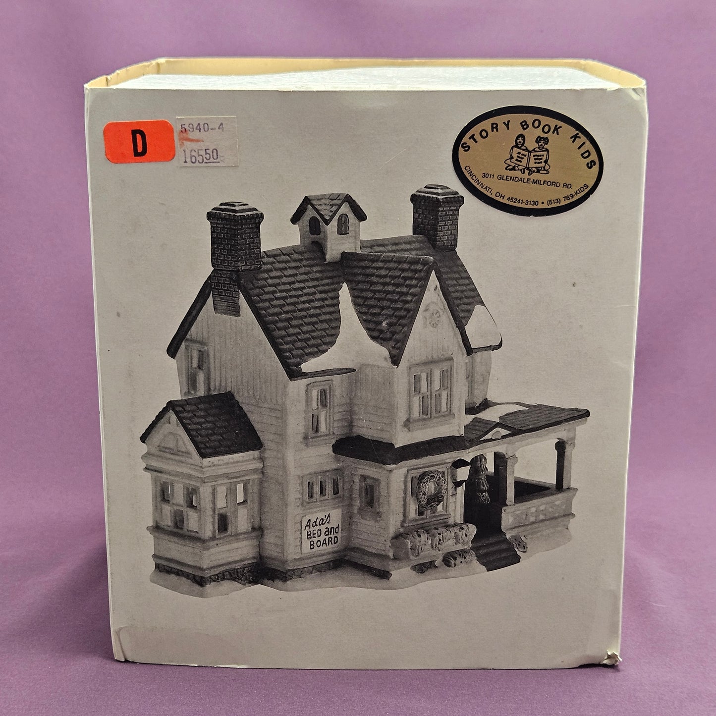 Ava's Bed and Boarding House, Department 56, New England Village Series, 1988