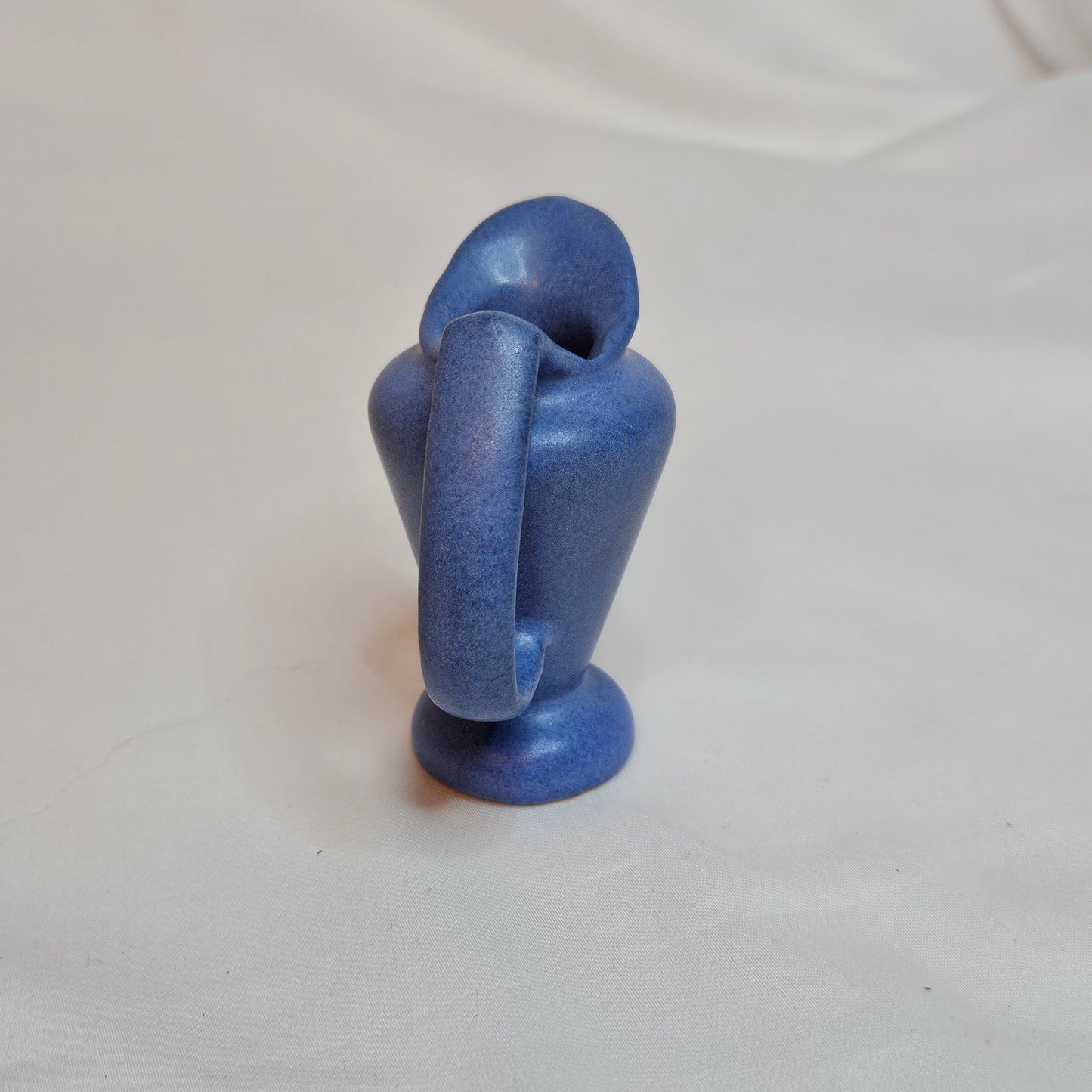 Vintage Niloak Pottery miniature pitchers, 3.25 inches tall
