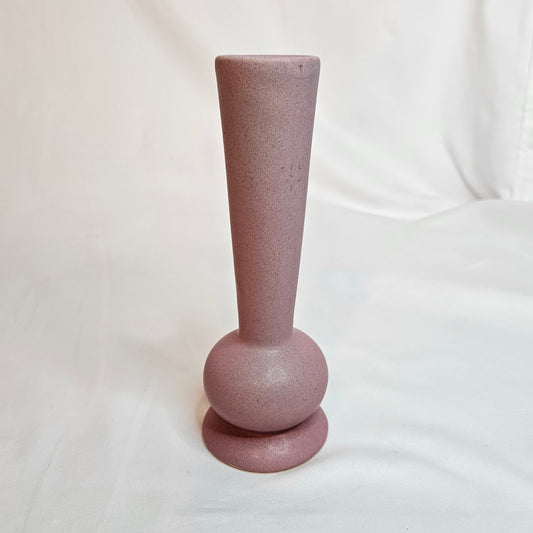 Niloak Potteries vintage bud vase, Ozark Dawn II, 7.25 inches tall
