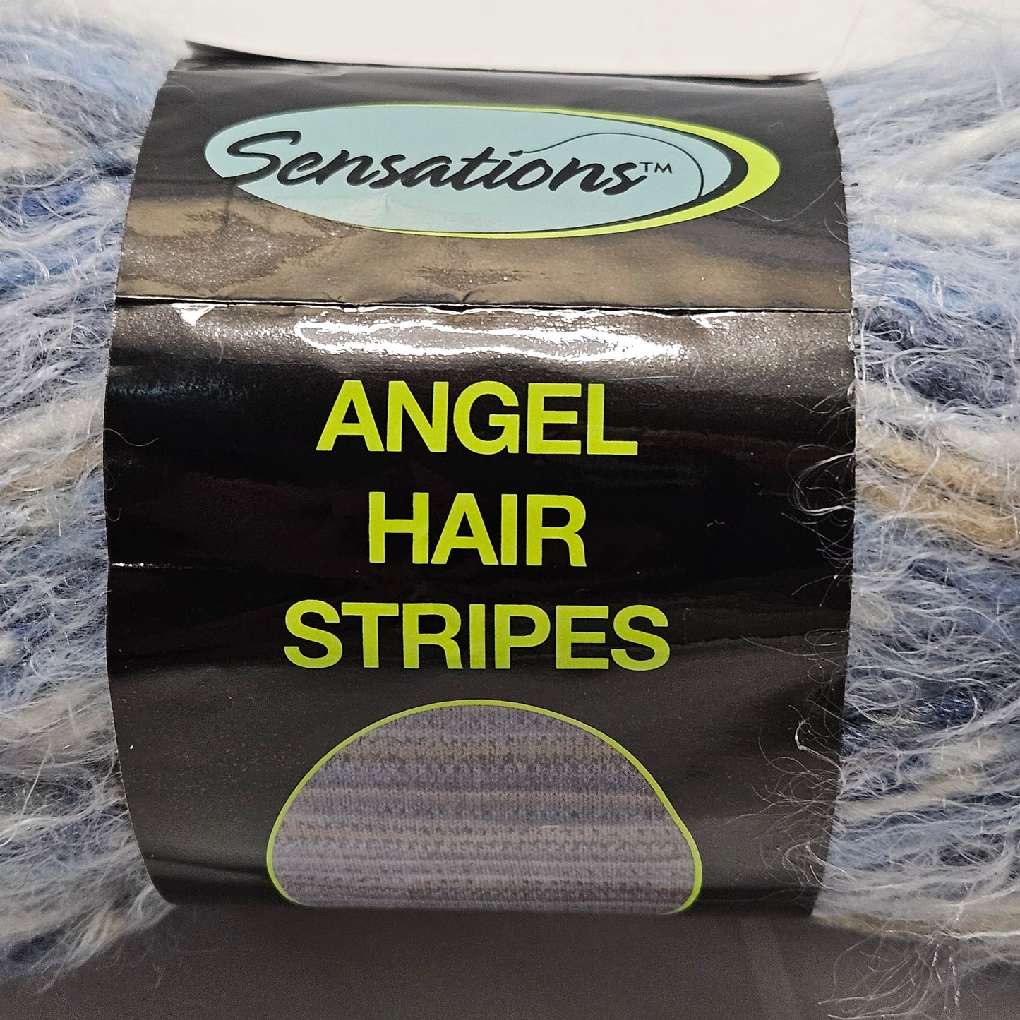 Sensations Angel Hair Stripes bulky yarn