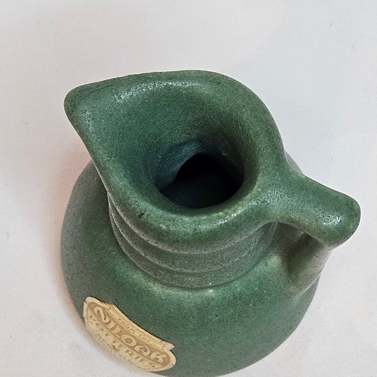Niloak vintage miniature pitcher, 2.75 inches tall