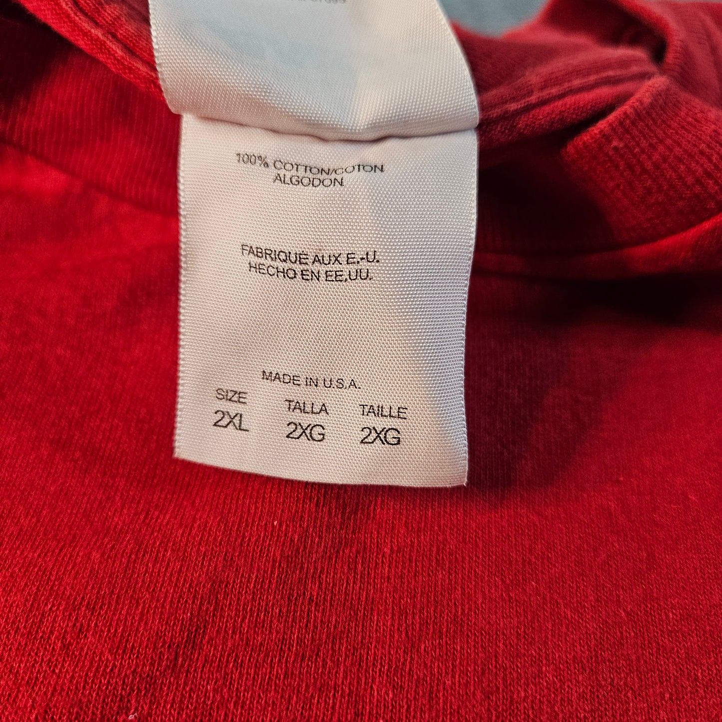 And1 Basketball red T-shirt, size 2XL