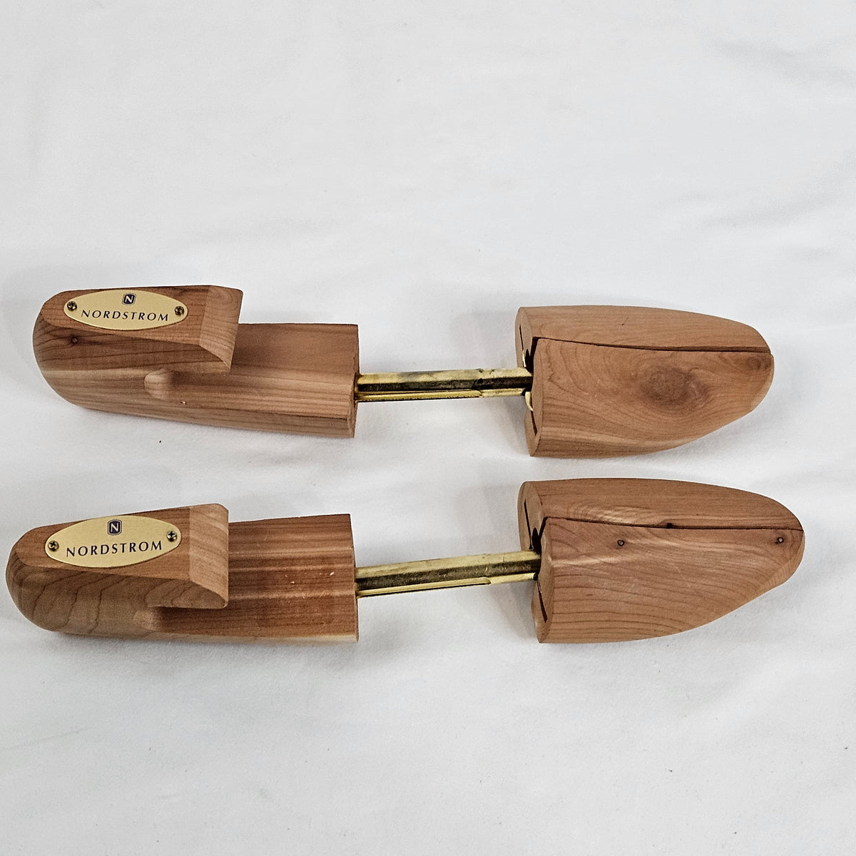 Cedar shoe trees, various sizes