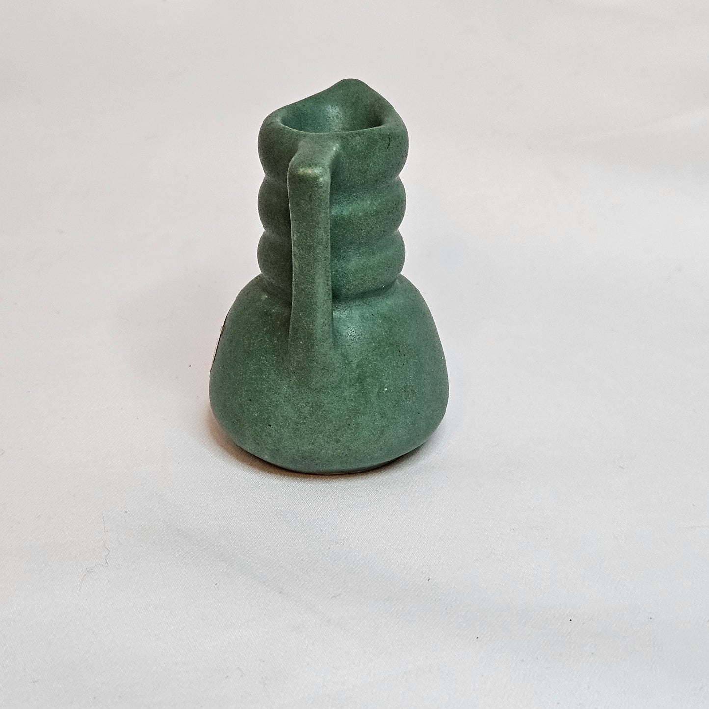 Niloak vintage miniature pitcher, 2.75 inches tall