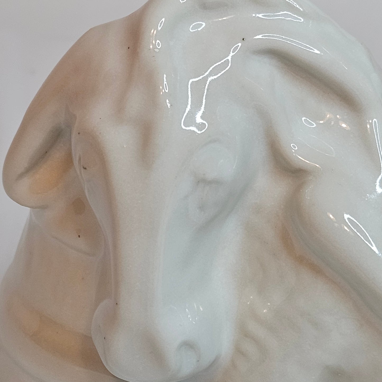 Vintage Niloak Circus Clown & Donkey planter, designed by Joe Alley, 1940s