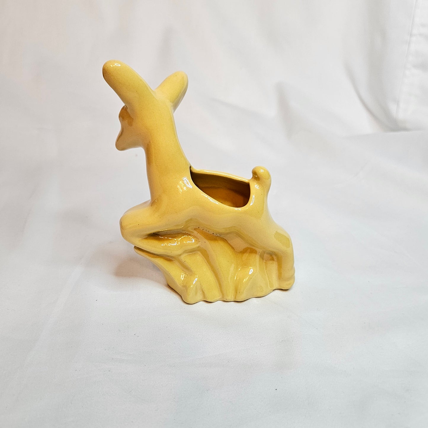 Vintage Niloak Deer planters, designed by Joe Alley
