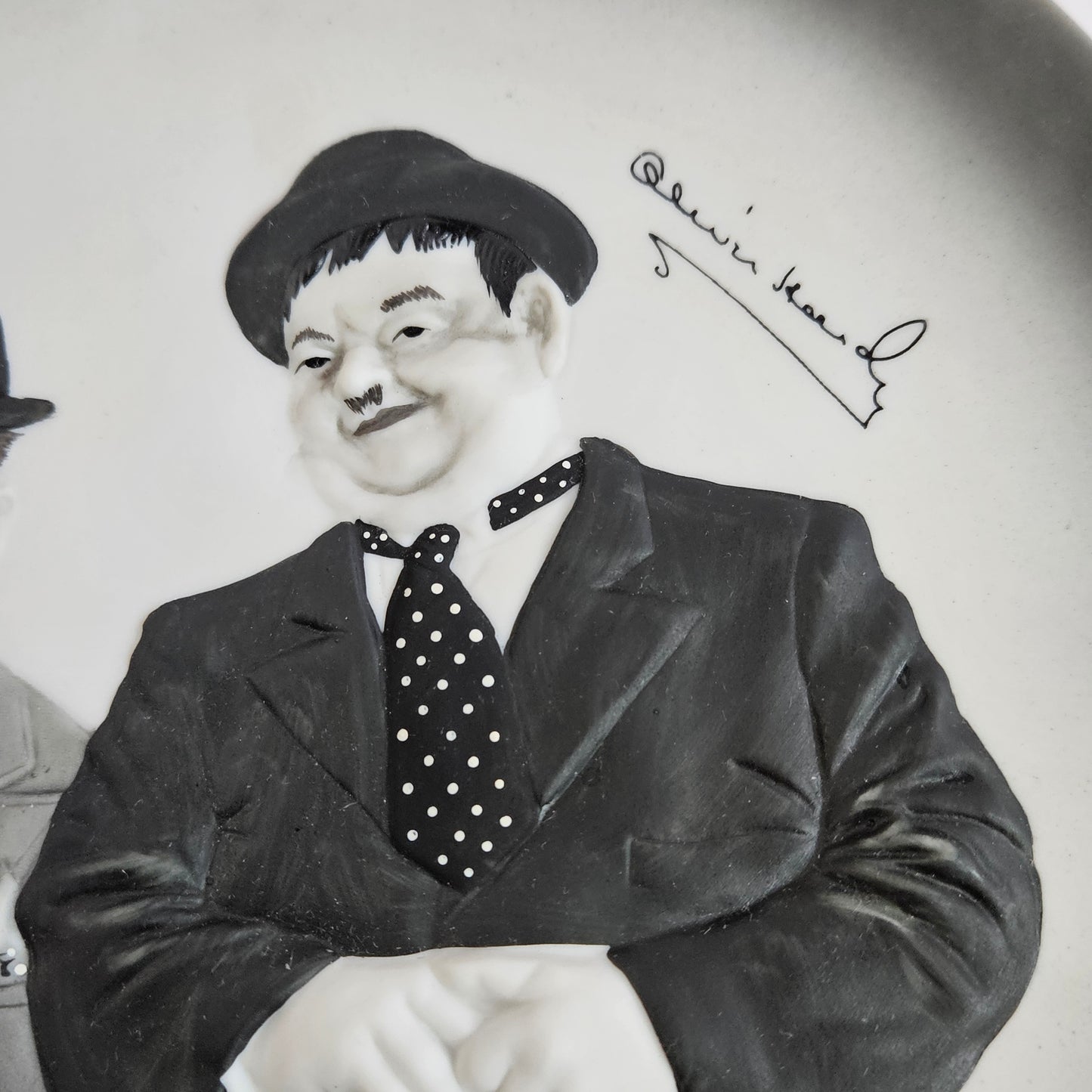Great Entertainer Series Collector Plates, Choose from Chaplin, Fields or Laurel & Hardy