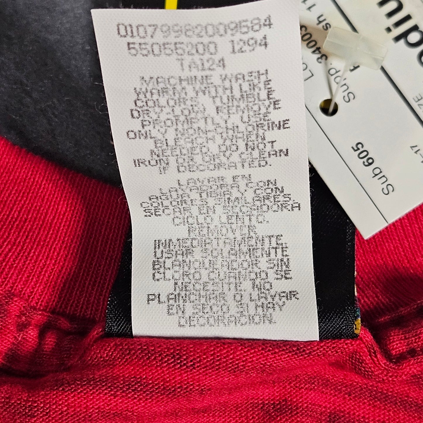 JC Penney vintage red striped Olympic t-shirt, Medium, NWT