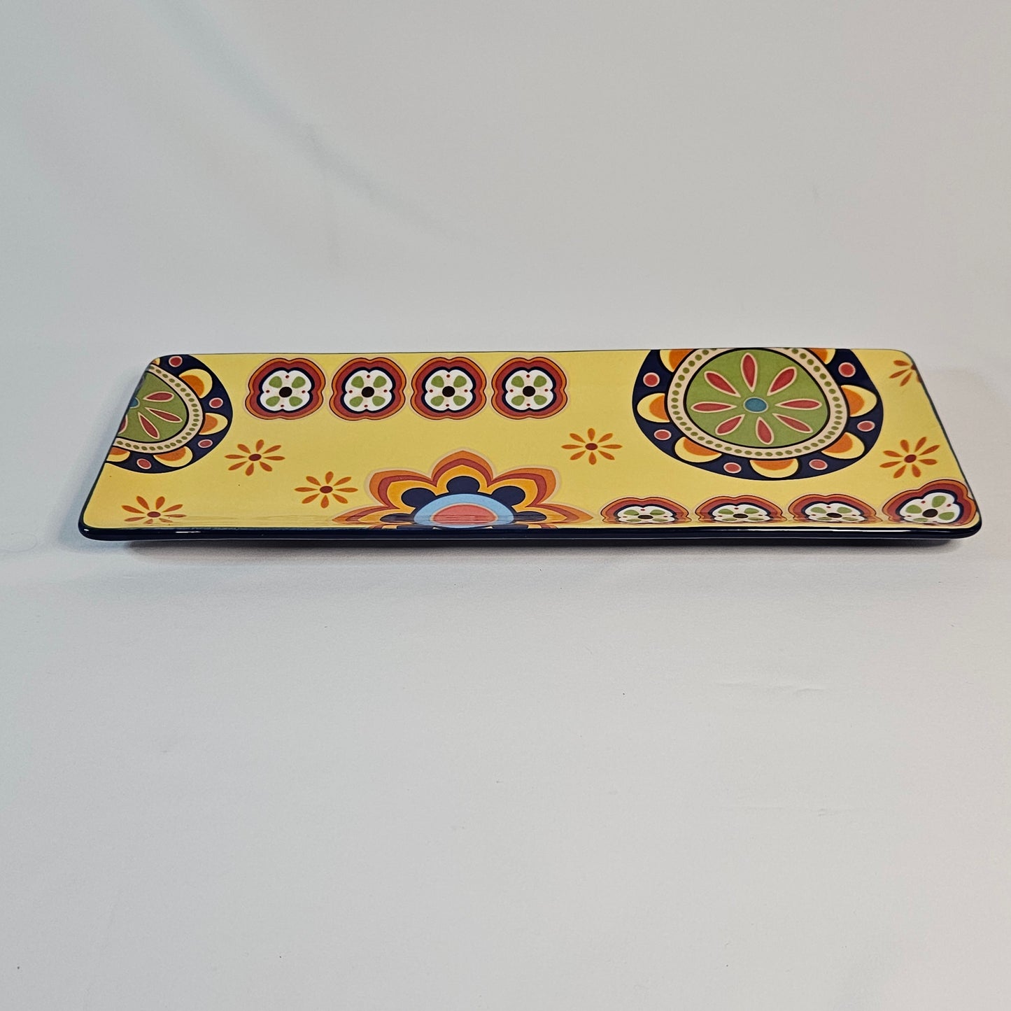 Bico Tunisian serving tray, ceramic,  5.5 x 14