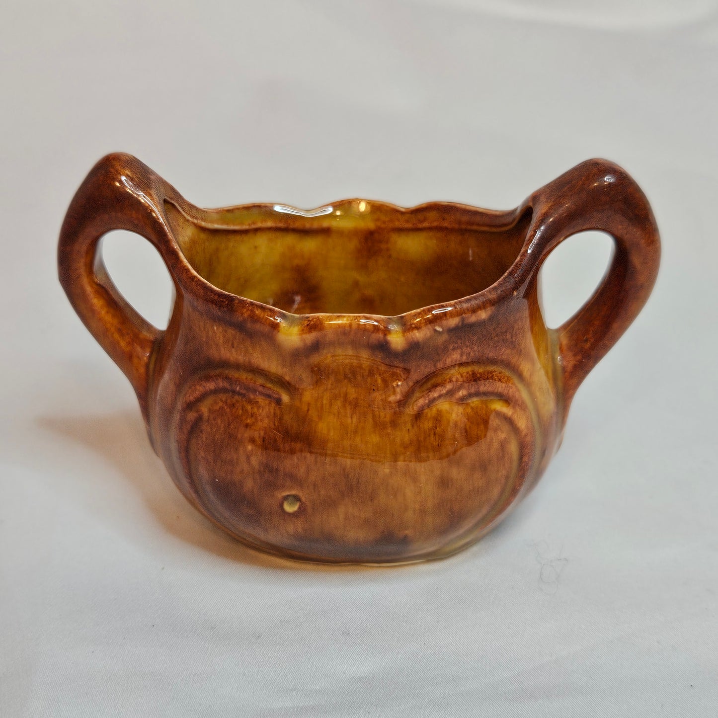 Vintage Niloak Sugar Bowl, 1940s