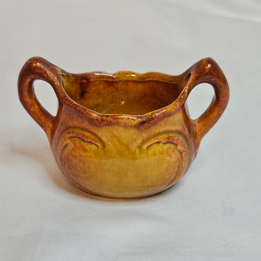 Vintage Niloak Sugar Bowl, 1940s