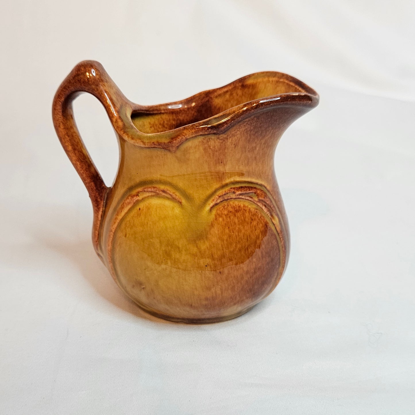 Vintage Niloak small creamer pitcher, 1940s