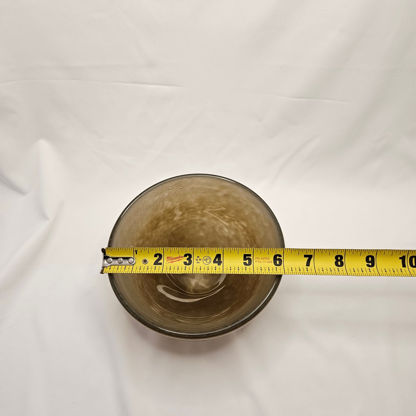 Henry Dean art glass bowl, signed