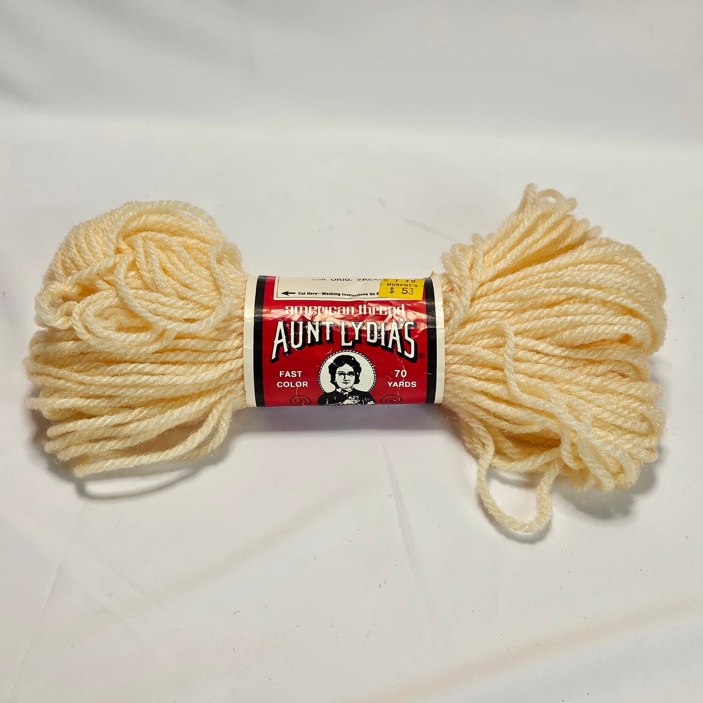Vintage Aunt Lydia's Heavy Rug Yarn, various colors, lot of 6 skeins