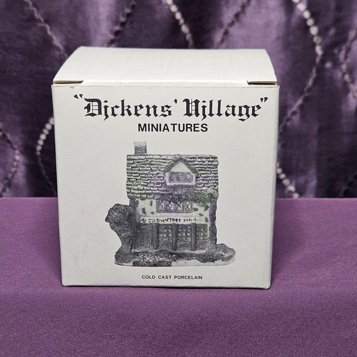 Department 56 Dickens Village Miniatures, Set of 7, 1986