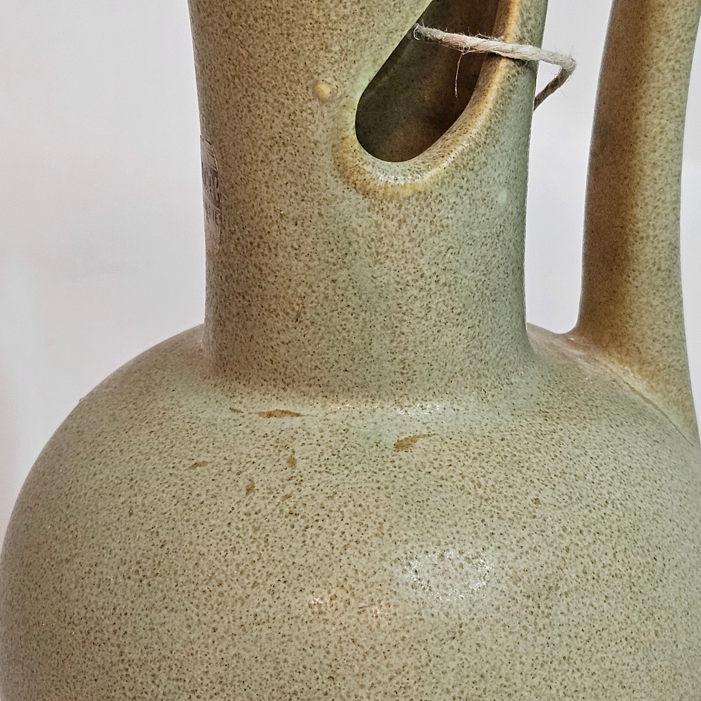 Niloak Pottery vintage Ewer vase, 9 inches tall