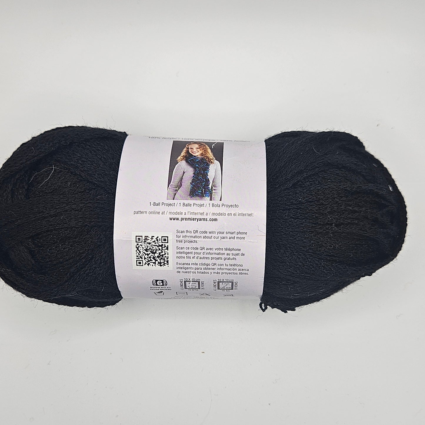 Starbella Ruffled Scarf Yarn  --  variety of colors