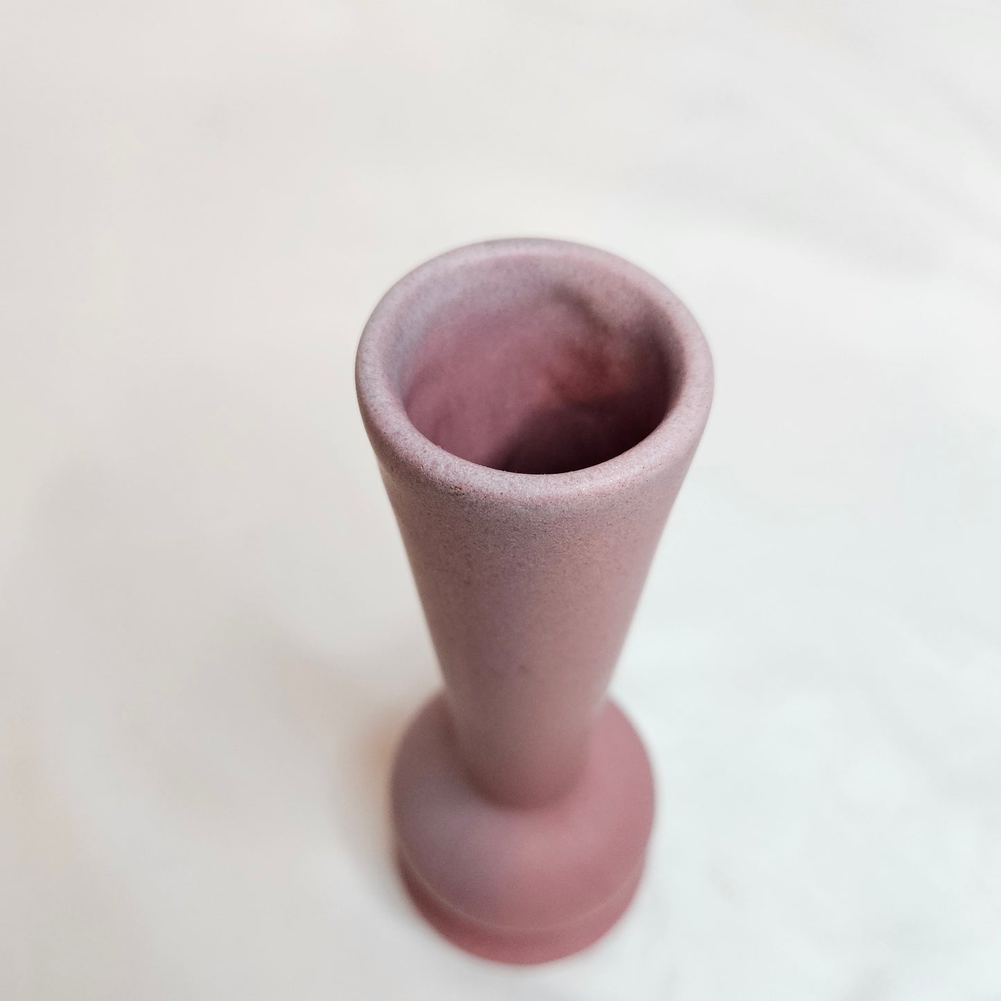 Niloak Potteries vintage bud vase, Ozark Dawn II, 7.25 inches tall
