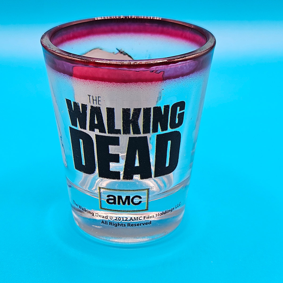 Walking Dead shot glass, Universal's Halloween Horror Nights 2012