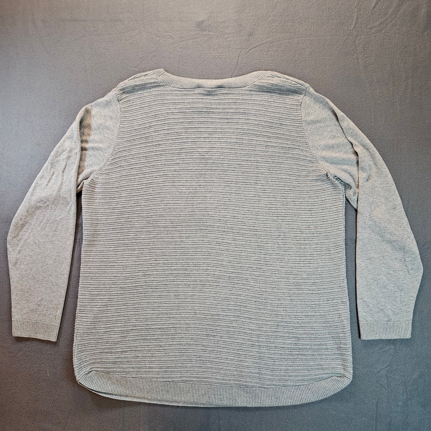 Hilary Radley women's knit tunic, NWT, Heathered Grey, XXL