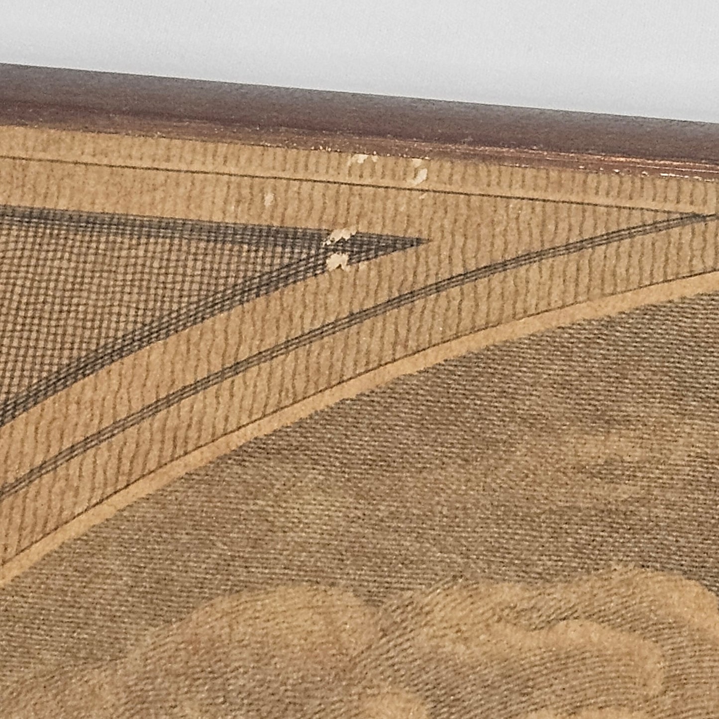 Turner Wall Accessory, wood plaque with architectural drawing