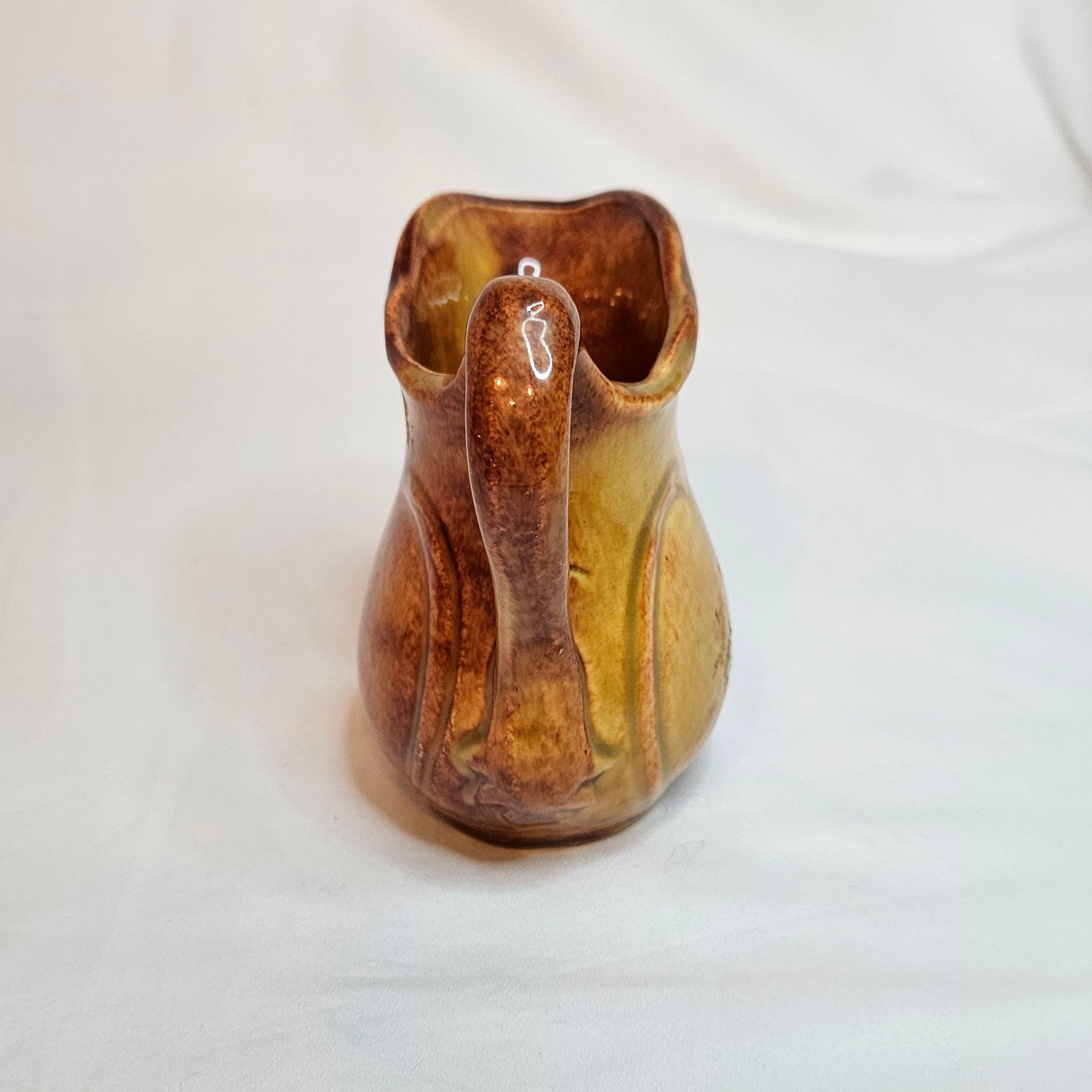 Vintage Niloak small creamer pitcher, 1940s