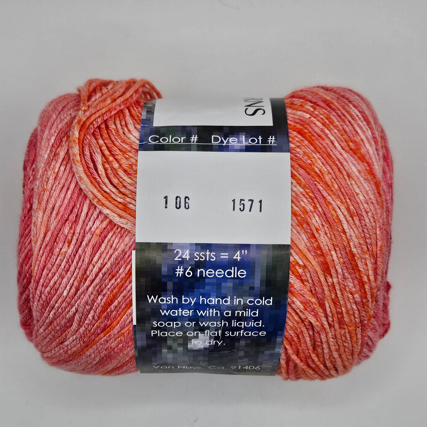 Impress Yarn by Trendsetter Yarns, Very Strawberry, Discontinued,