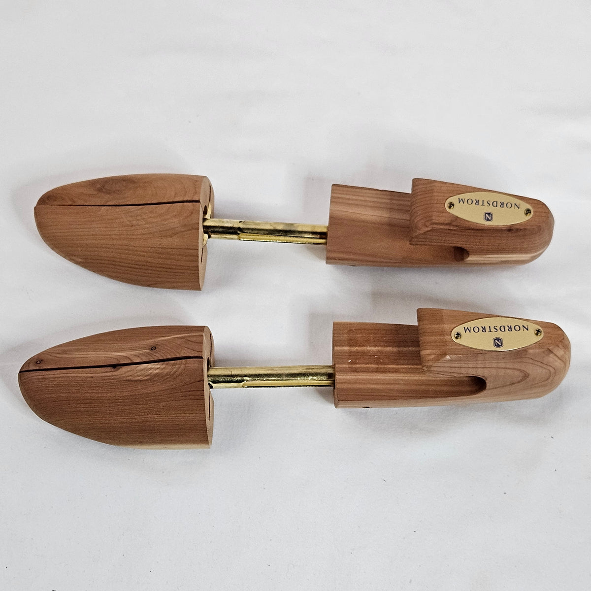 Cedar shoe trees, various sizes