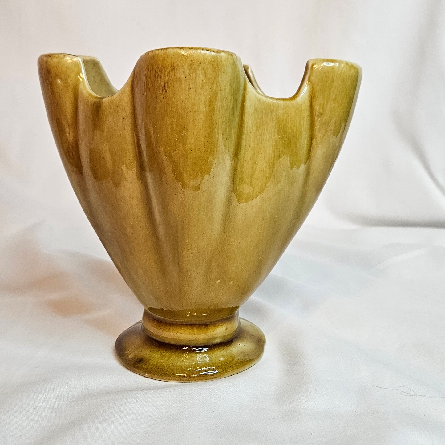 Vintage Niloak for Victory vase, made during WWII