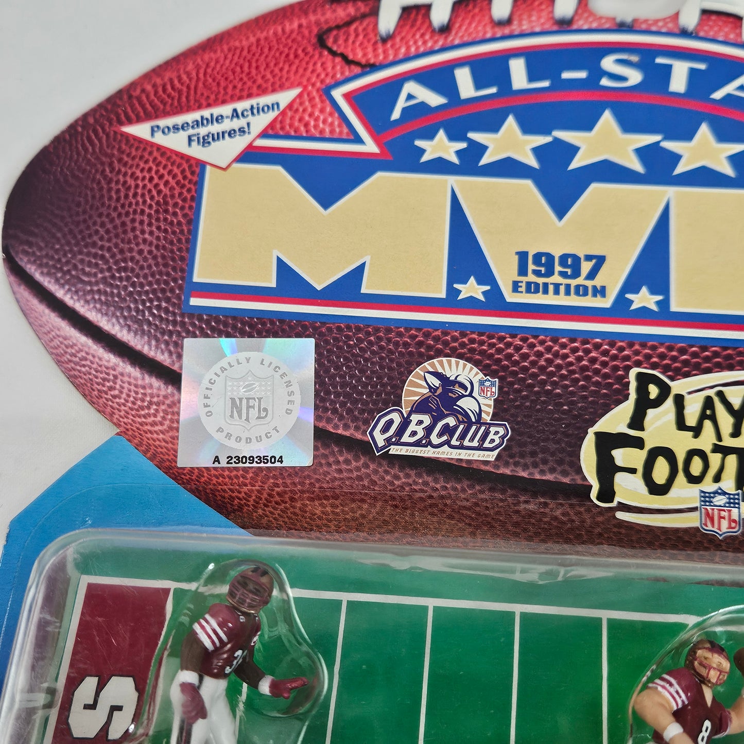 San Francisco 49ers, All Star MVP poseable-action figures, 1997