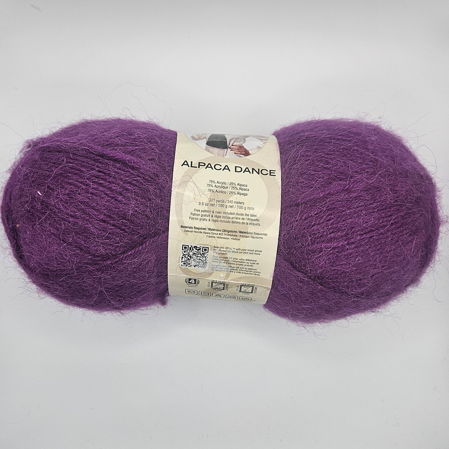 Premier Yarns Deborah Norville Alpaca Dance 75% Acrylic 25% Alpaca 4 Med