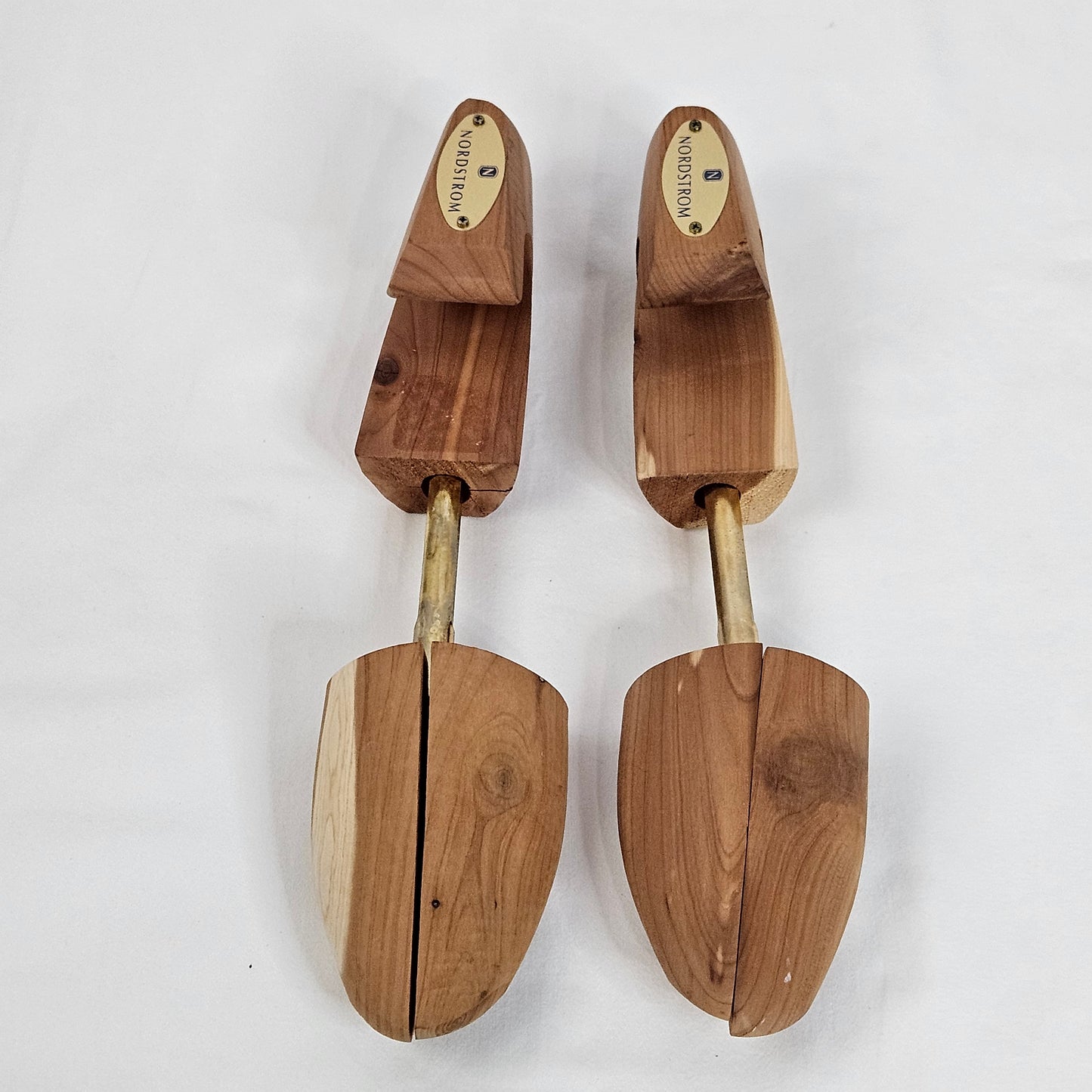 Cedar shoe trees, various sizes
