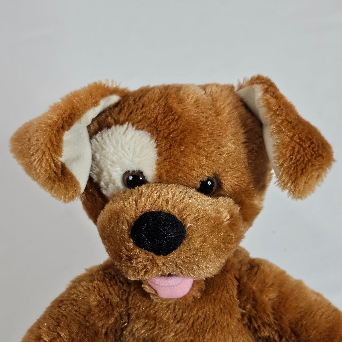 Retired Build-A-Bear Brown Sugar Puppy II, 10" Sitting Plush Stuffed Animal
