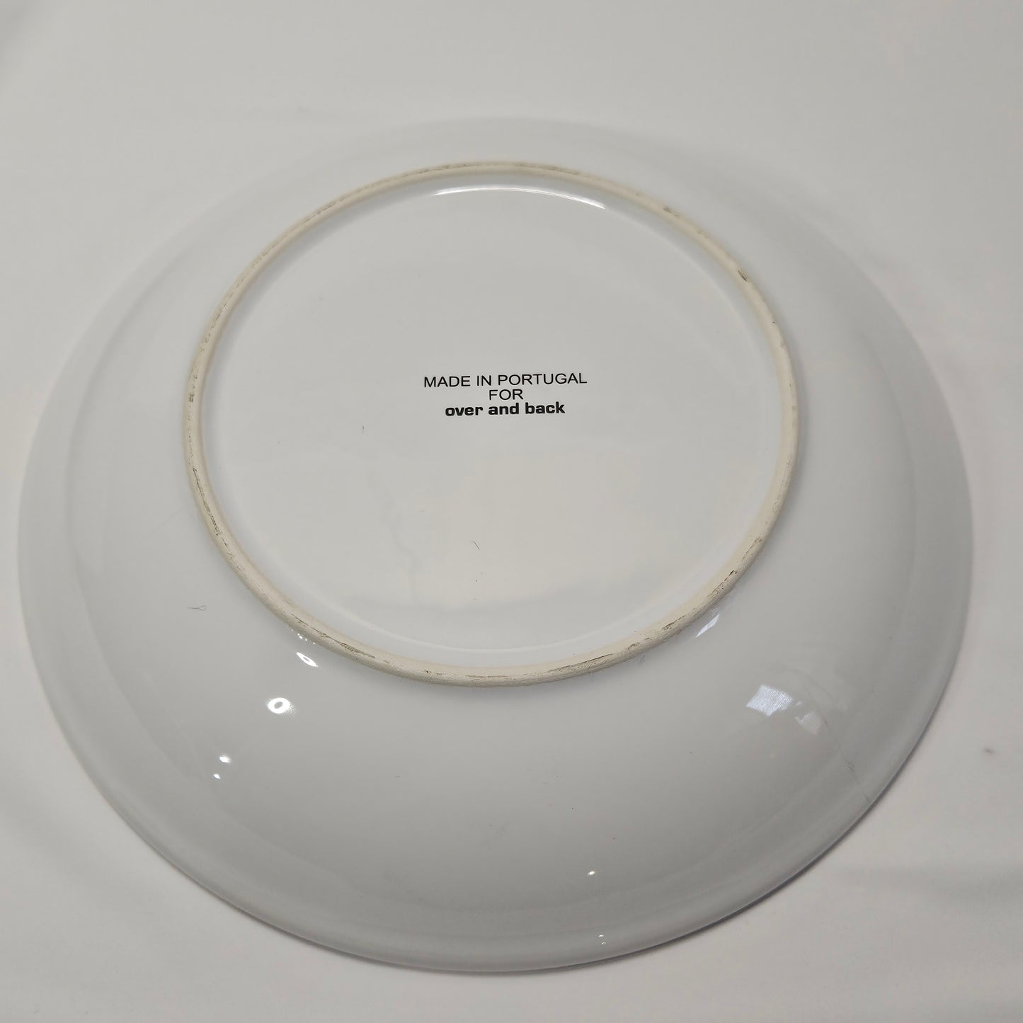 Set of two vintage Sundried Tomato pasta serving bowls, made in Portugal for Over and Back