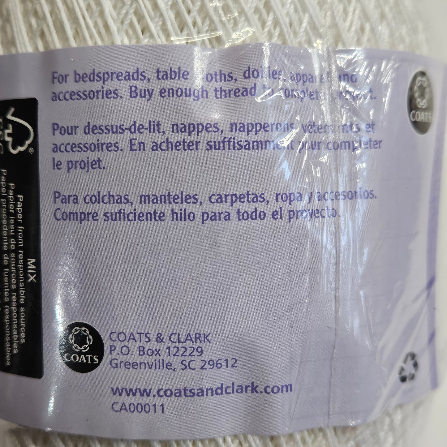 Aunt Lydia's Crochet Thread Classic 10