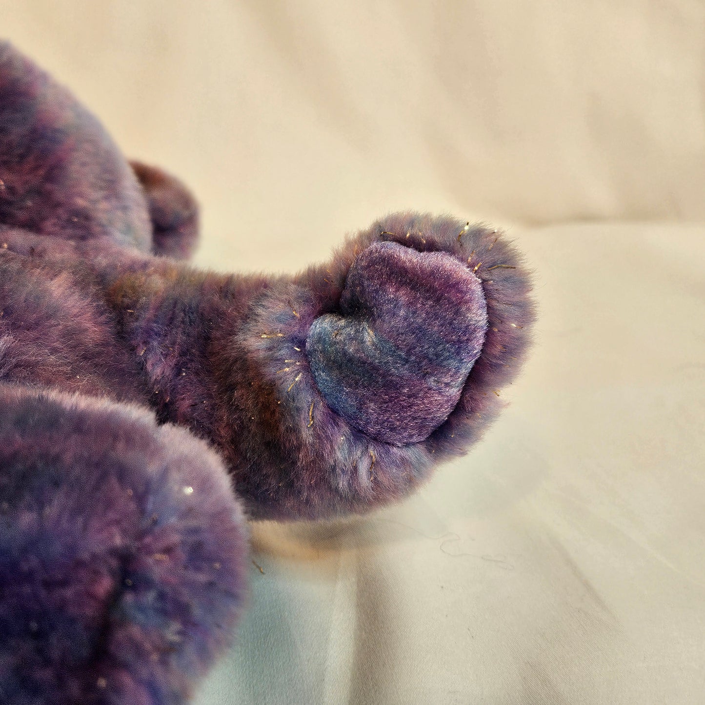 Vintage Clubby IV Purple Bear by Ty "Beanie Babies Official Club", 2001