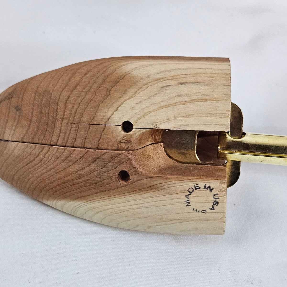 Cedar shoe trees, various sizes