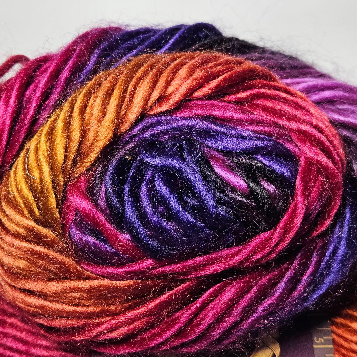 Lion Brand Landscapes acrylic yarn, Volcano, 3 skeins, 4 medium