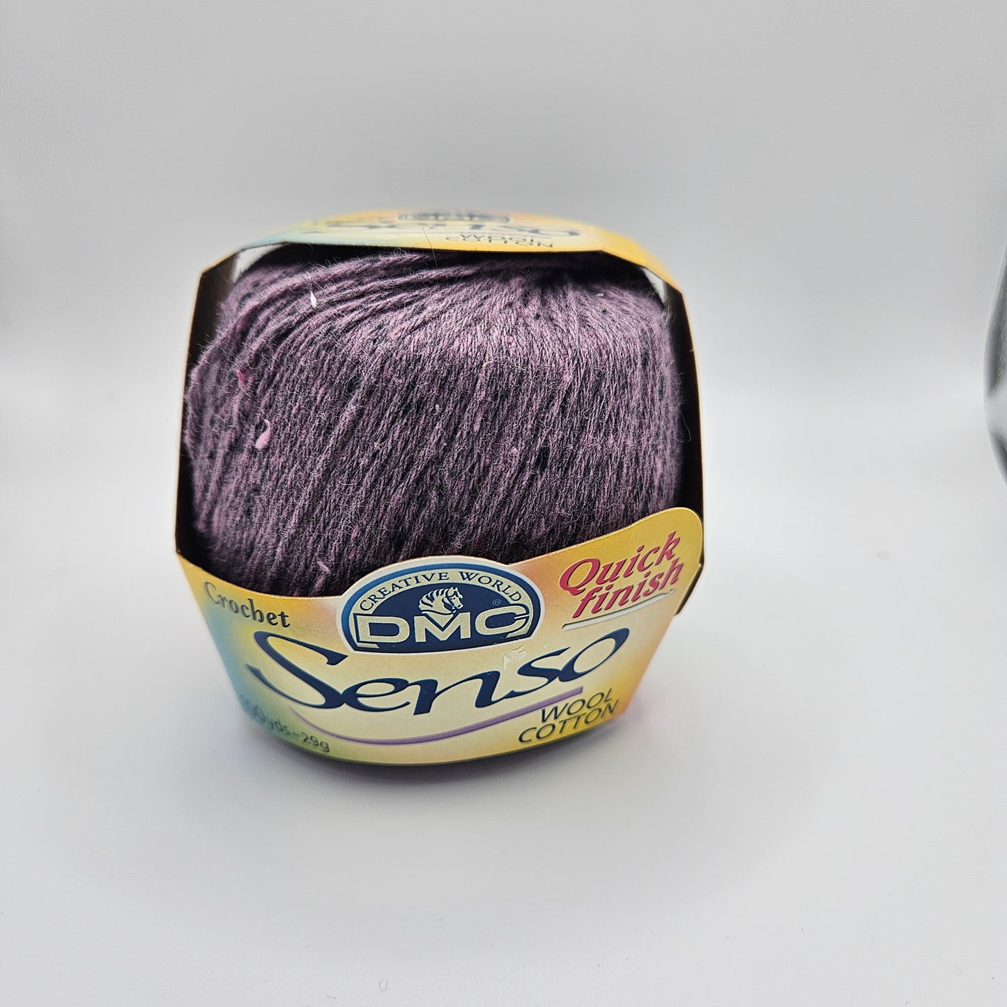 DMC Crochet Senso Wool Cotton Quick Finish 100 yds Color N 1307 Lavender