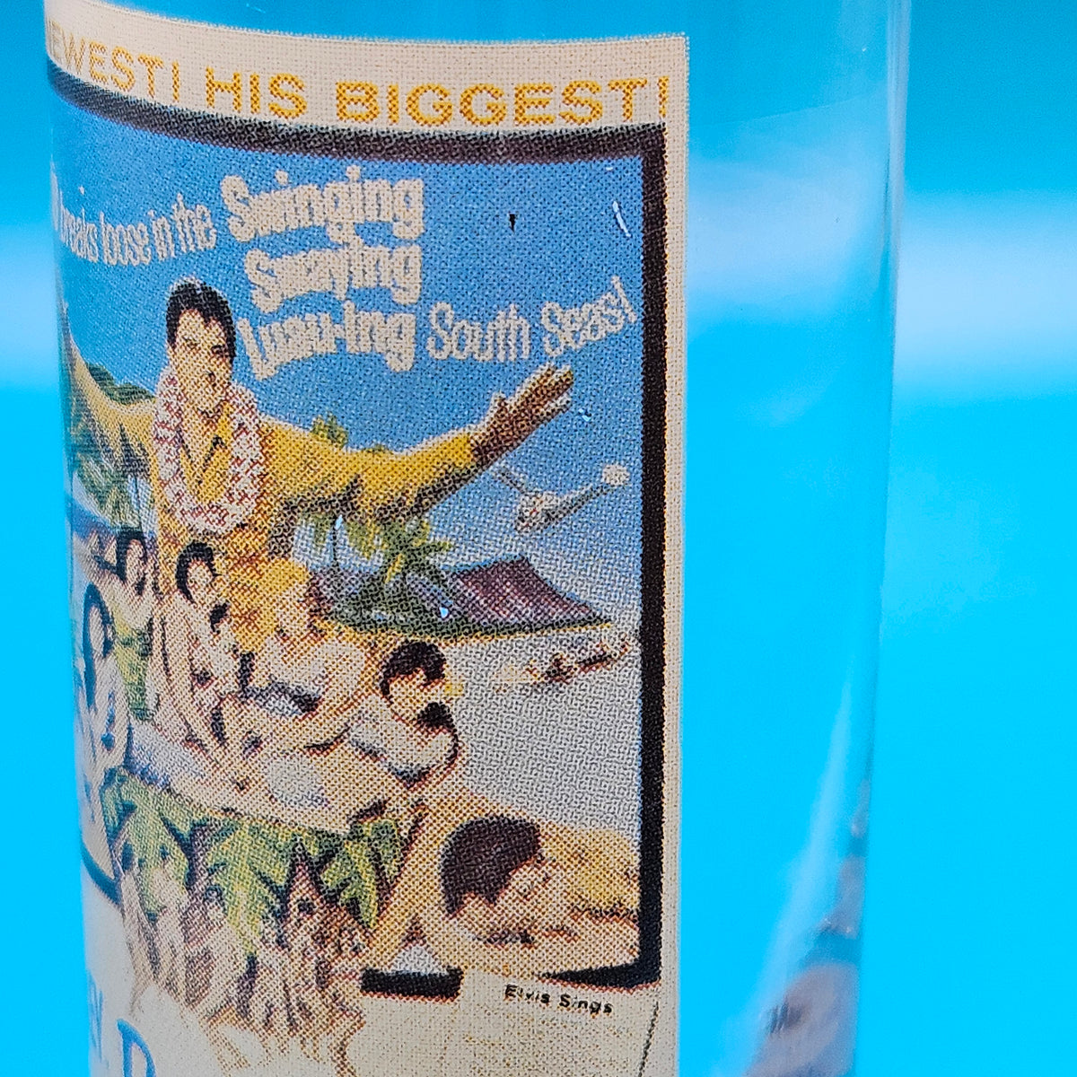 Elvis Presley tall shot glasses, various styles