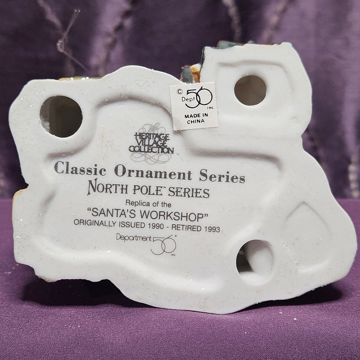 Department 56 Classic Ornament North Pole Series, Santa's Workshop