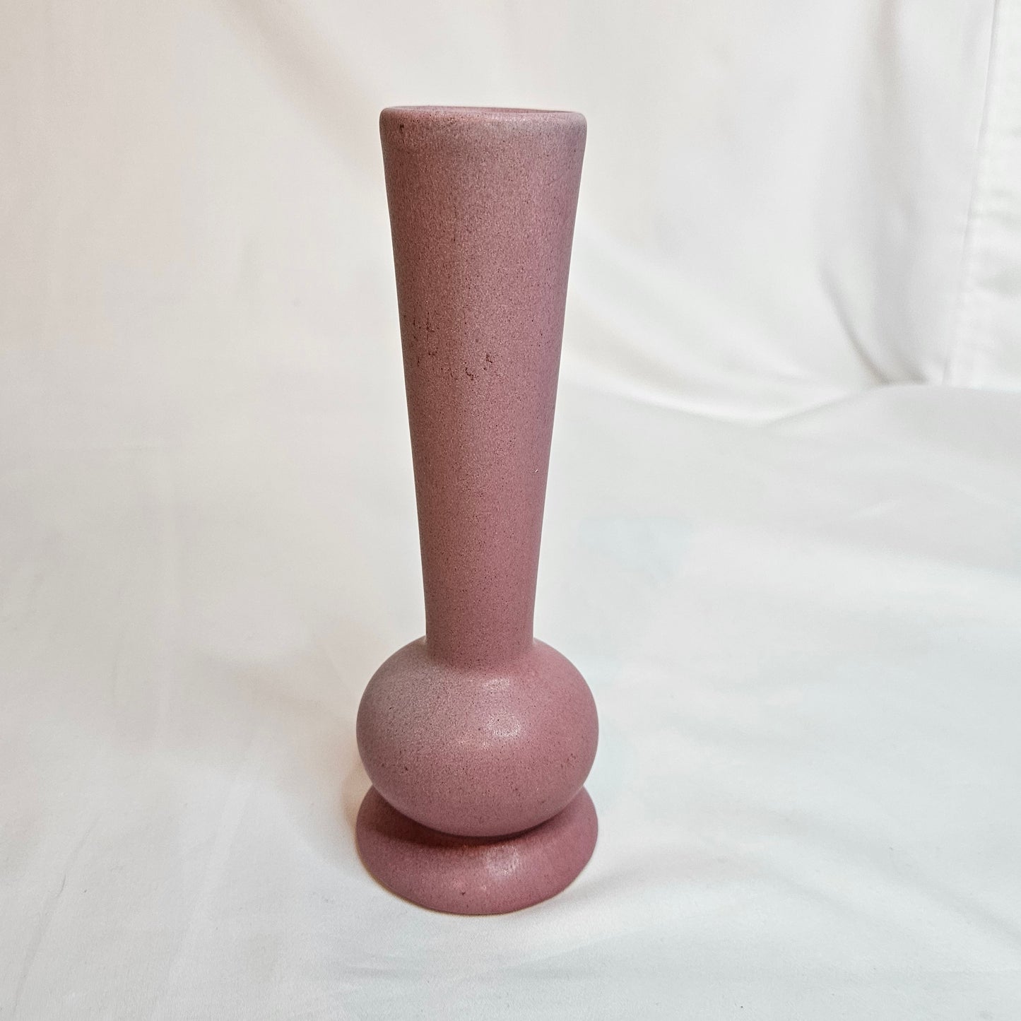 Niloak Potteries vintage bud vase, Ozark Dawn II, 7.25 inches tall