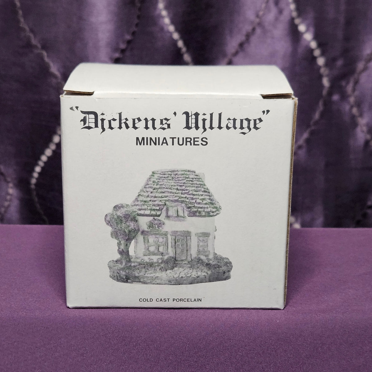 Department 56 Dickens Village Miniatures, Set of 7, 1986